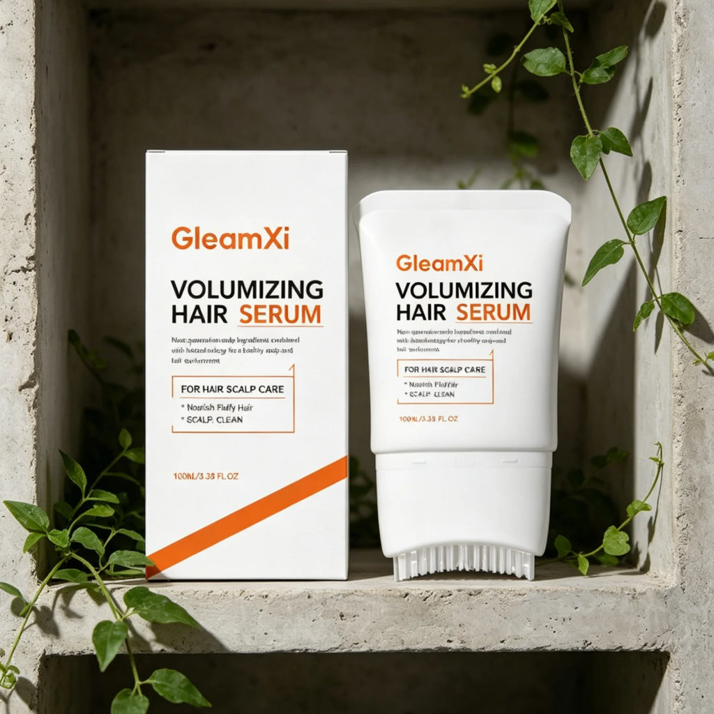 GleamXi Volumizing Hair Serum Healthy Scalp Care Deeply Nourishing Moisturizing Softening Repair Damage Hair Care Cream 100ml