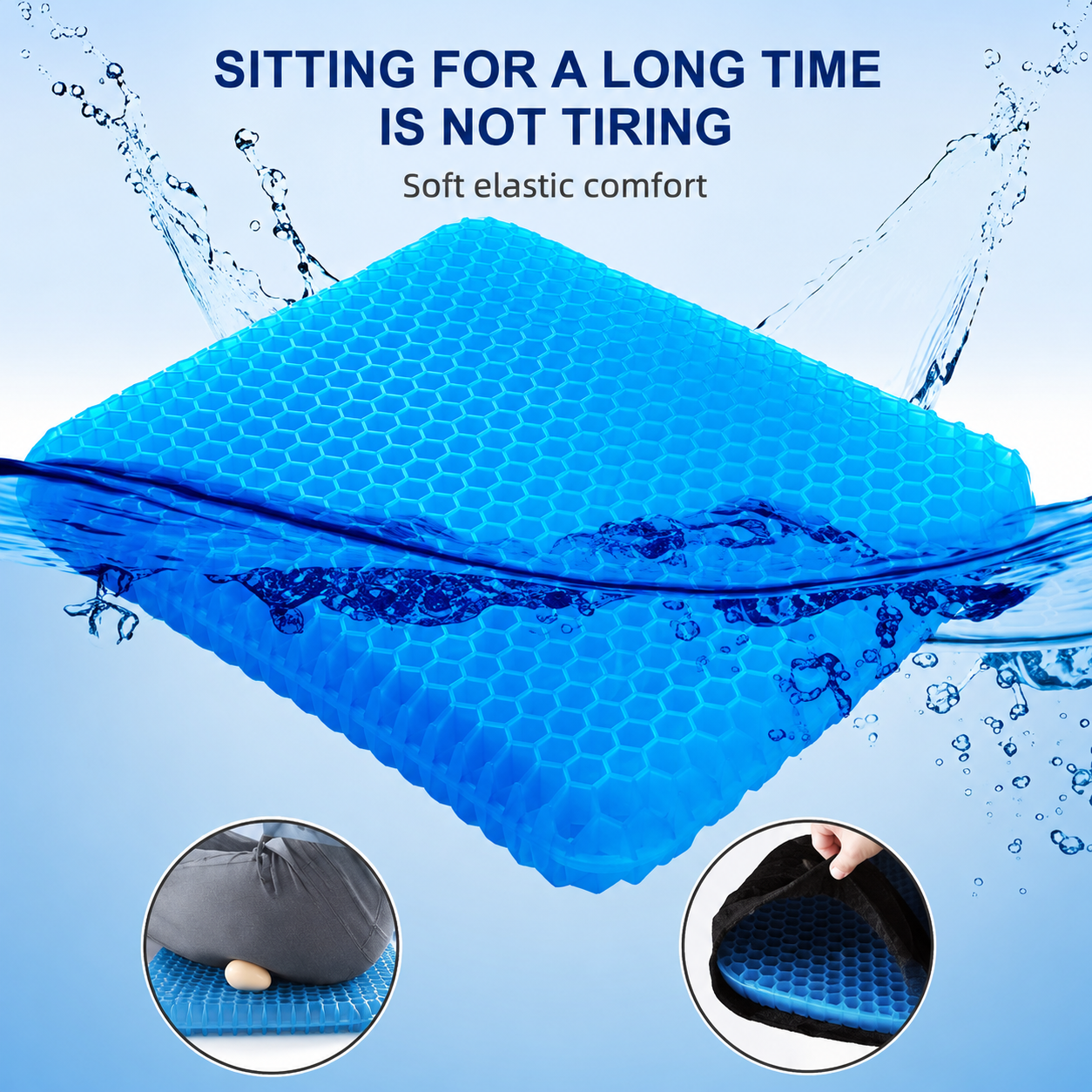 Cooling Gel Seat Cushion | Pressure Relief Comfort